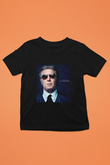 Unisex Al Pacino Baskılı Siyah Çocuk T-Shirt