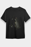 Unisex Arrow Baskılı Siyah Tshirt