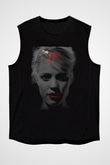 Unisex Aşk Yemini (The Vow) Baskılı Siyah Kolsuz Tshirt