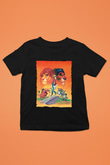 Unisex Aslan Kral (The Lion King) Baskılı Siyah Çocuk Tshirt