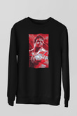 Unisex Avengers Endgame Baskılı Siyah Sweatshirt