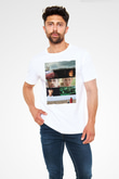 Unisex Babel - Babil Baskılı Beyaz Tişört