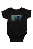 Unisex Bond 25 (No Time to Die) Baskılı Siyah Bebek Body - Zıbın