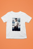 Unisex Boyun Eğmez (Unbroken) Baskılı Beyaz Çocuk Tshirt