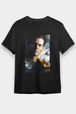 Unisex Boyun Eğmez (Unbroken) Baskılı Siyah T-Shirt
