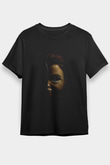 Unisex Chucky (Child's Play) Baskılı Siyah T-Shirt