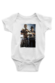 Unisex Creed II Baskılı Bebek Body - Zıbın