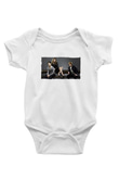 Unisex Daniel Radcliffe - Emma Watson and Rupert Grint Baskılı Bebek Body - Zıbın