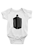 Unisex Doctor Who Baskılı Bebek Body - Zıbın