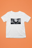 Unisex Dracula Untold Baskılı Beyaz Çocuk Tshirt
