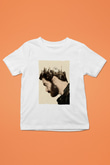 Unisex Düşman (Enemy) Baskılı Beyaz Çocuk Tshirt