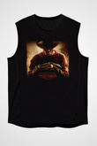 Unisex Elm Sokağında Kâbus (A Nightmare on Elm Street) Baskılı Siyah Kolsuz Tişört