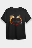 Unisex Elm Sokağında Kâbus (A Nightmare on Elm Street) Baskılı Siyah Tişört