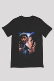 Unisex Esaretin Bedeli (The Shawshank Redemption) Baskılı Siyah V Yaka Tshirt