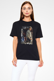 Unisex Esaretin Bedeli (The Shawshank Redemption) Baskılı Siyah T-Shirt