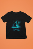 Unisex Godzilla II Canavarlar Kralı (Godzilla King of the Monsters) Baskılı Siyah Çocuk T-Shirt