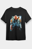 Unisex Hellboy Baskılı Siyah Unisex Tişört