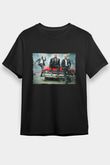 Unisex Hızlı ve Öfkeli Hobbs ve Shaw (Hobbs & Shaw) Baskılı Siyah T-Shirt