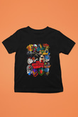 Unisex İntihar Timi (The Suicide Squad) Baskılı Siyah Çocuk T-Shirt