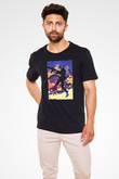 Unisex John Wick Baskılı Siyah Unisex Tişört