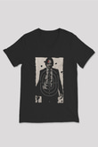 Unisex John Wick Baskılı Siyah Unisex V Yaka Tshirt