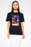 Unisex John Wick Baskılı Siyah Unisex Tişört