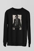 Unisex John Wick Baskılı Siyah Unisex Sweatshirt