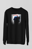 Unisex Joker Siyah Unisex Sweatshirt