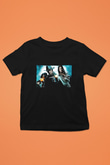 Unisex Jonah Hex Baskılı Siyah Çocuk Tişört