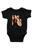 Unisex Kansporu (Bloodsport) Baskılı Siyah Bebek Body - Zıbın
