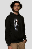 Unisex Kaptan Phillips (Captain Phillips) Baskılı Siyah Kapüşonlu Sweatshirt