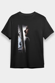 Unisex Kaptan Phillips (Captain Phillips) Baskılı Siyah T-shirt