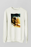 Unisex Kara Şahin Düştü - Black Hawk Down Baskılı Beyaz Sweatshirt