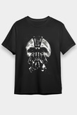 Unisex Kara Şövalye (The Dark Knight) Baskılı Siyah Tişört