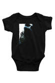 Unisex Kara Şövalye (The Dark Knight) Baskılı Siyah Çocuk Unisex Tişört