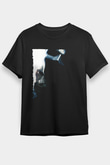 Unisex Kara Şövalye (The Dark Knight) Baskılı Siyah Unisex Tişört