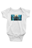 Unisex Karayip Korsanları (Pirates of the Caribbean) Baskılı Bebek Body - Zıbın