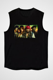 Unisex Karayip Korsanları (Pirates of the Caribbean) Kolsuz Tshirt