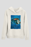 Unisex Kayıp Balık Nemo (Finding Nemo) Baskılı Beyaz T shirt