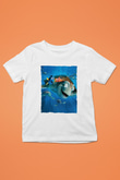 Unisex Kayıp Balık Nemo (Finding Nemo) Baskılı Beyaz T shirt