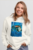 Unisex Kayıp Balık Nemo (Finding Nemo) Baskılı Beyaz T shirt