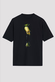 Unisex Kıyamet (Apocalypse Now) Baskılı Siyah Oversize Tshirt