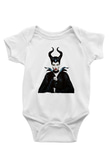 Unisex Malefiz (Maleficent) Baskılı Bebek Body - Zıbın