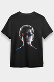 Unisex Matrix Resurrections (The Matrix Resurrections) Baskılı Siyah Tshirt