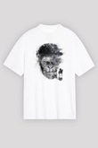 Unisex Maymunlar Cehennemi Savaş (War for the Planet of the Apes) Baskılı Beyaz T-shirt
