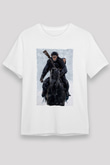 Unisex Maymunlar Cehennemi Savaş (War for the Planet of the Apes) Baskılı Beyaz Tshirt