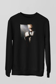 Unisex Milyonluk Bebek (Million Dollar Baby) Baskılı Siyah Sweatshirt