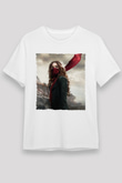 Unisex Ölümcül Makineler (Mortal Engines) Baskılı Beyaz Tişört