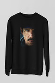 Unisex Predestination (Kader) (Predestination) Baskılı Siyah Sweatshirt