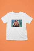 Unisex Rambo Baskılı Beyaz Çocuk Tshirt